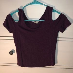 garage cold shoulder t-shirt